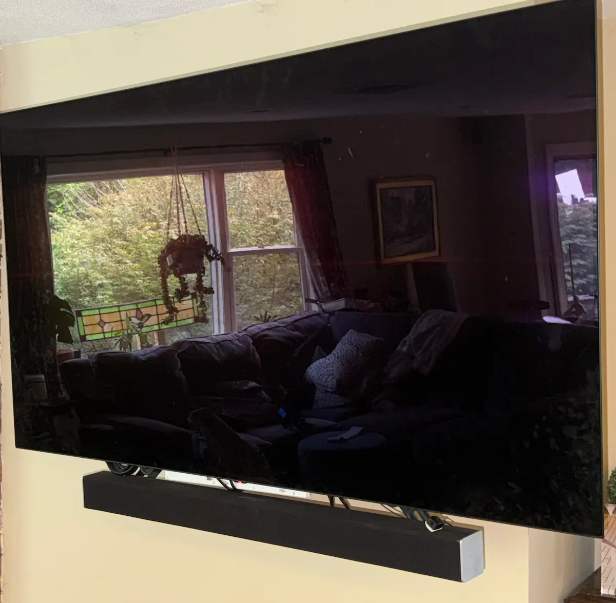 TV mount installation